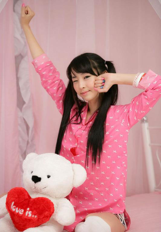 韩系清纯可爱小美女