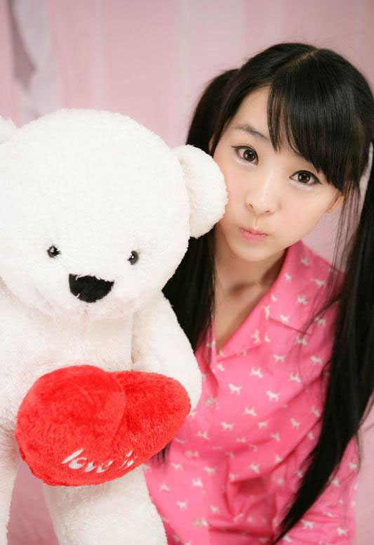 韩系清纯可爱小美女