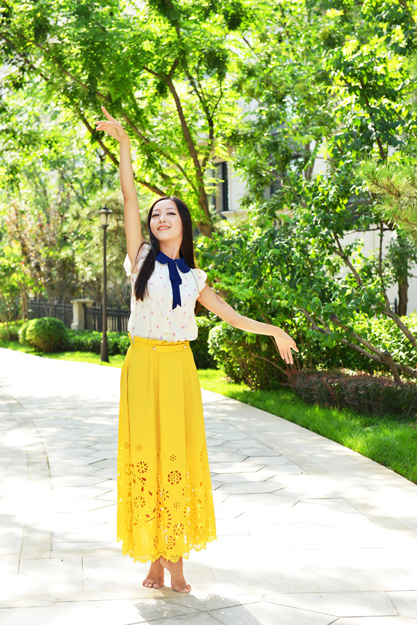 清新淑女长裙夏日写真