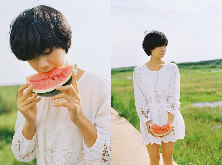 清纯少女唯美夏日写真