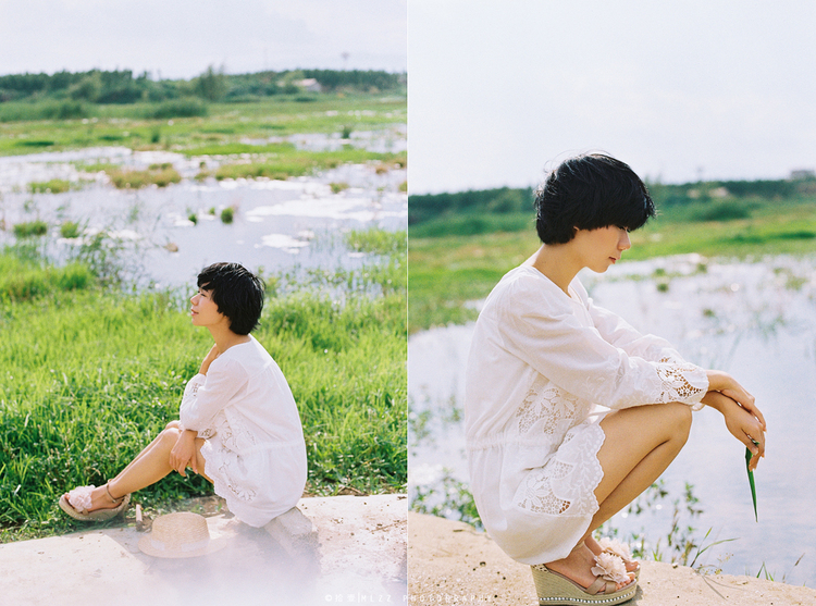 清纯少女唯美夏日写真