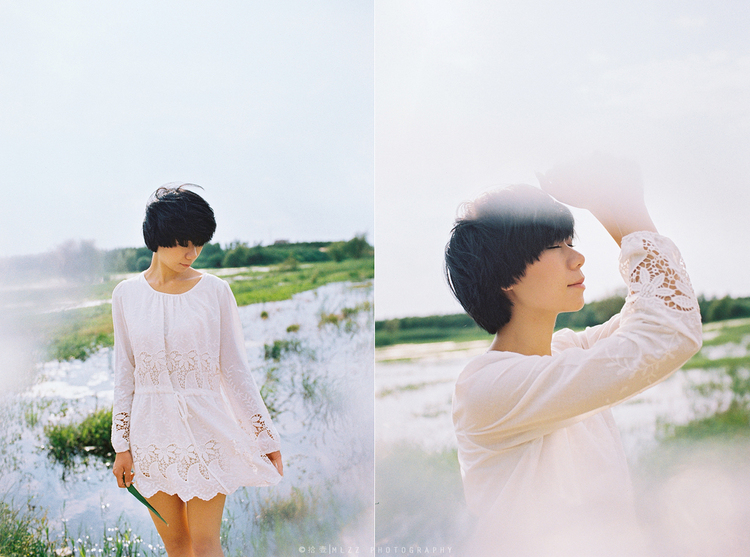 清纯少女唯美夏日写真