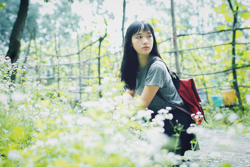 青春美少女田园唯美写真