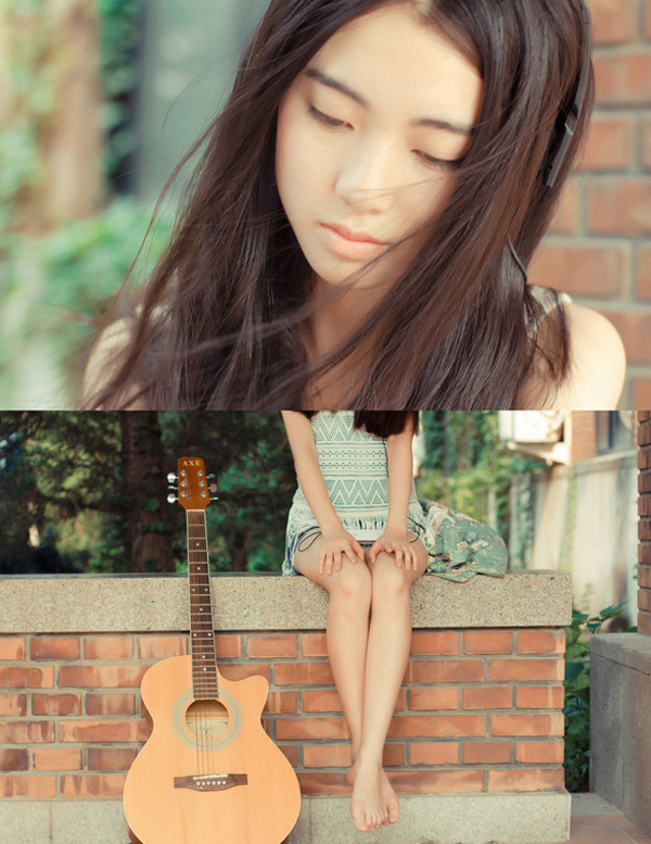 甜美女孩唯美写真