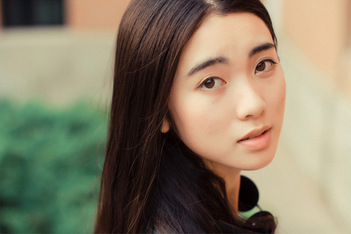 甜美女孩唯美写真