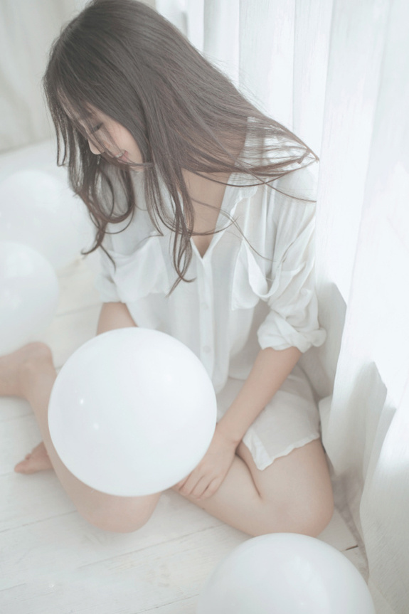 气质美少女清新私房照