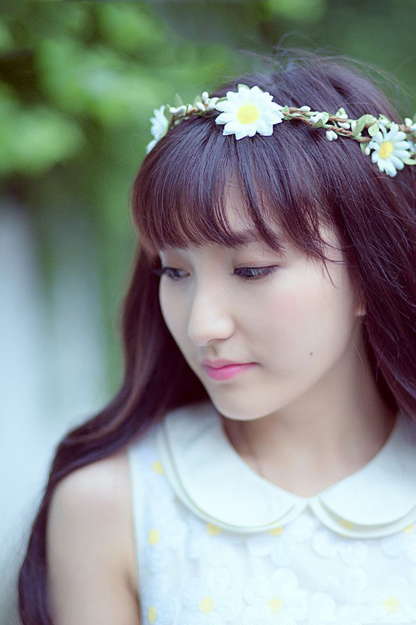 清纯花季少女街拍高清写真