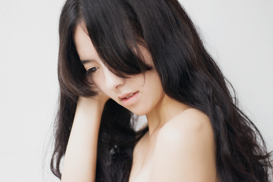 清纯美女迷人电眼写真