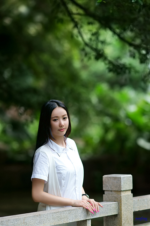 夏日清凉新模外拍