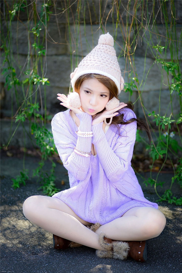 性感美女之紫色诱惑