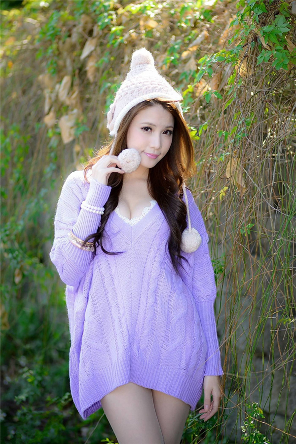 性感美女之紫色诱惑