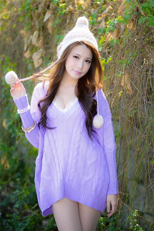 性感美女之紫色诱惑