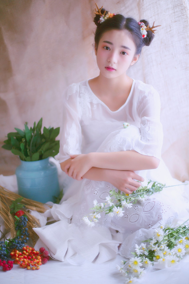 清纯美女唯美迷人写真