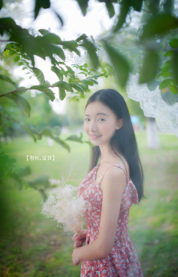 小清新美女初秋.夏日唯美写真
