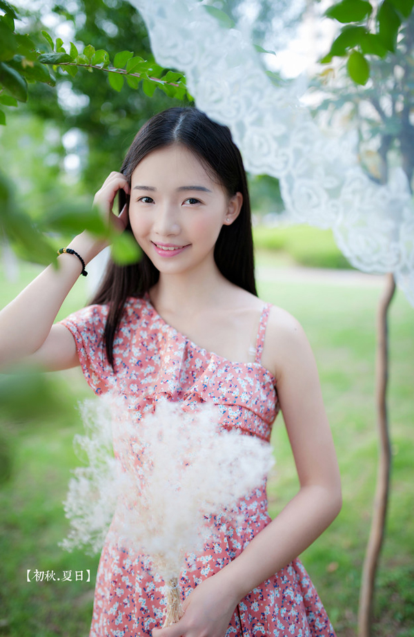 小清新美女初秋.夏日唯美写真