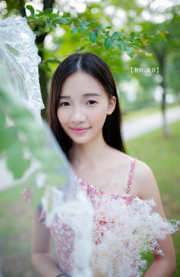 小清新美女初秋.夏日唯美写真