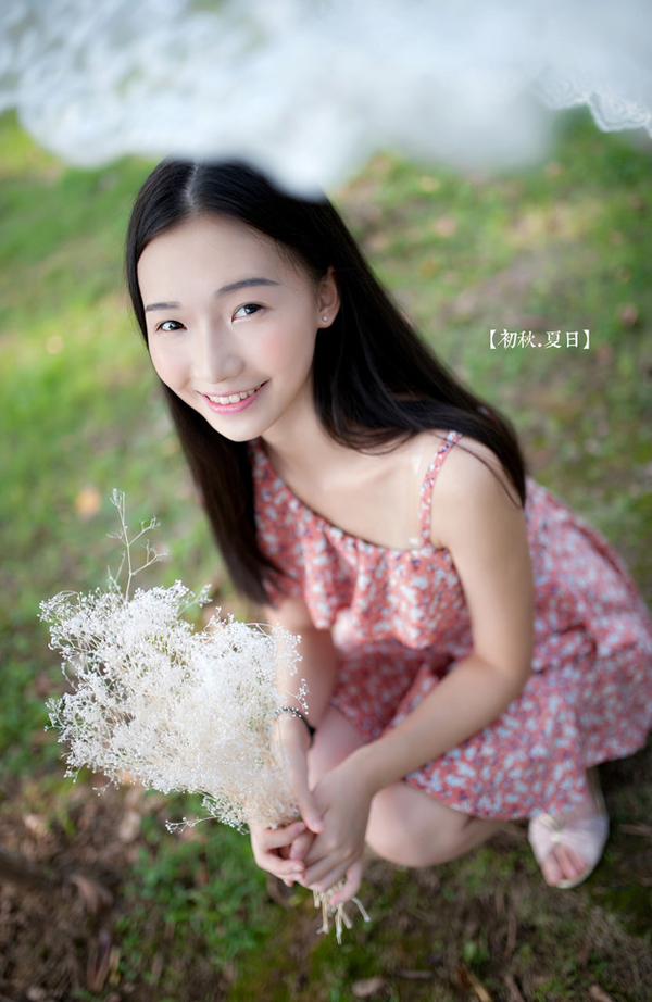 小清新美女初秋.夏日唯美写真
