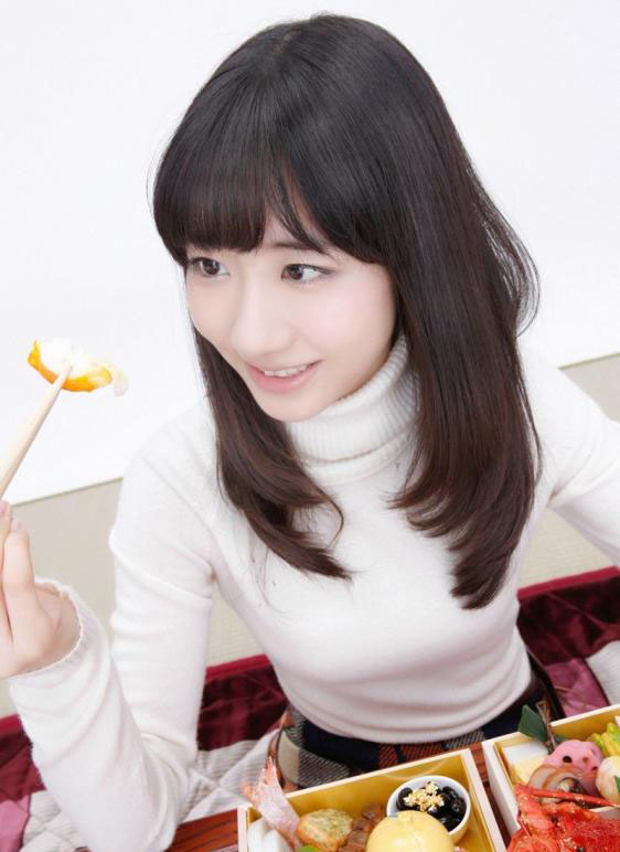 甜美美女嫩模柏木由纪写真