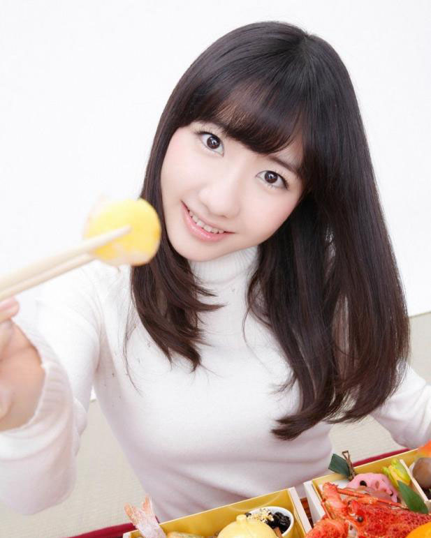 甜美美女嫩模柏木由纪写真