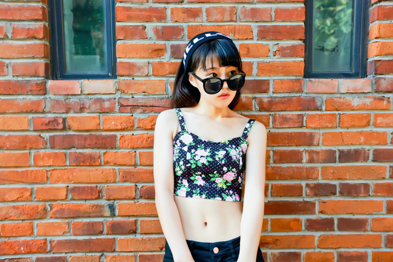 青春美少女甜美写真