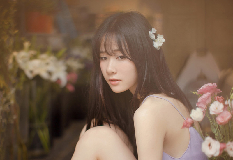 梦幻娇柔美少女唯美写真