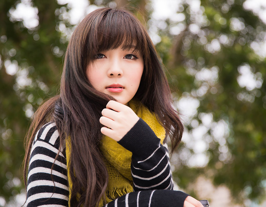 清纯甜美美女操场唯美写真