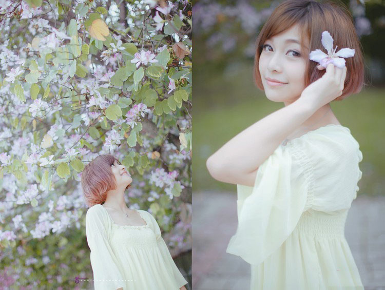 花草巷中的清纯少女