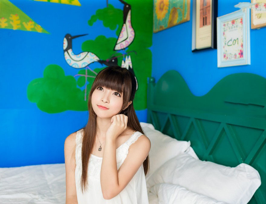 清纯美女Miki清新夏日