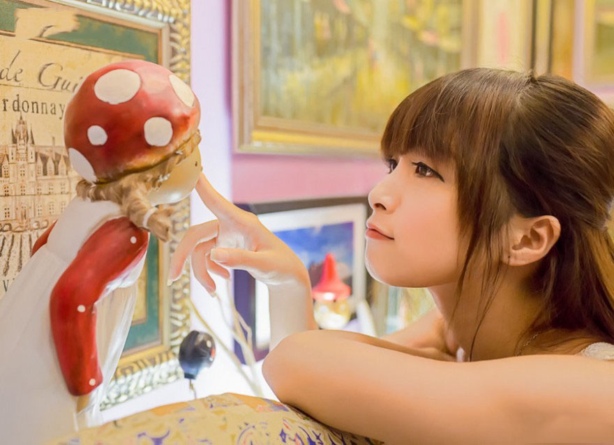 清纯美女Miki清新夏日