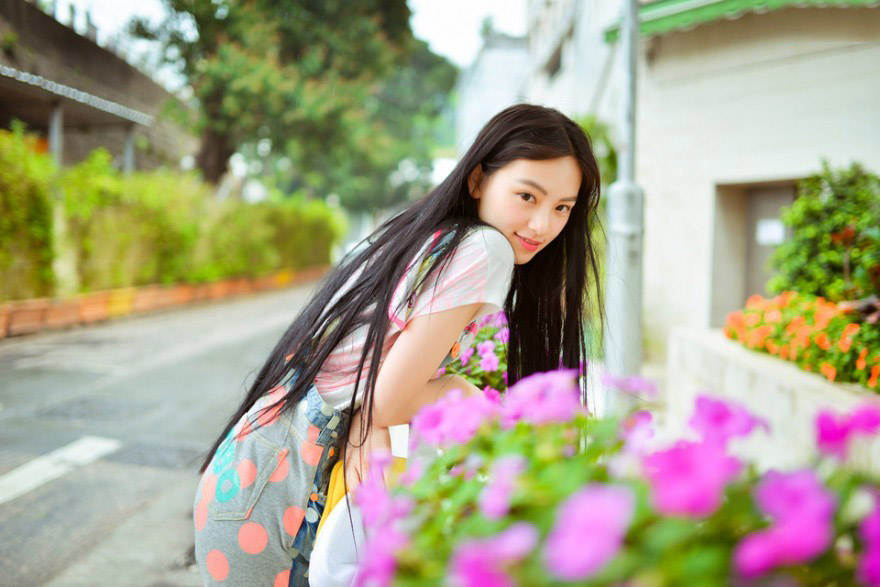 清甜女生游玩记