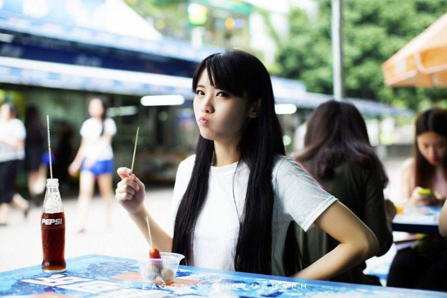 清纯Luna的学生时光