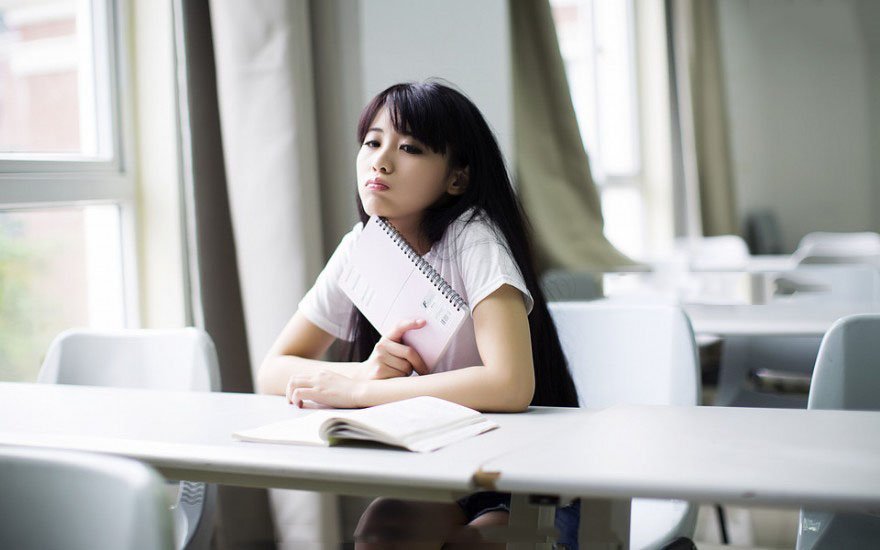 清纯Luna的学生时光