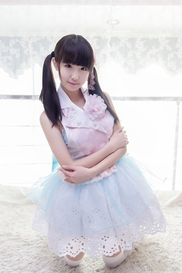 清纯少女流淌在心间的甜蜜