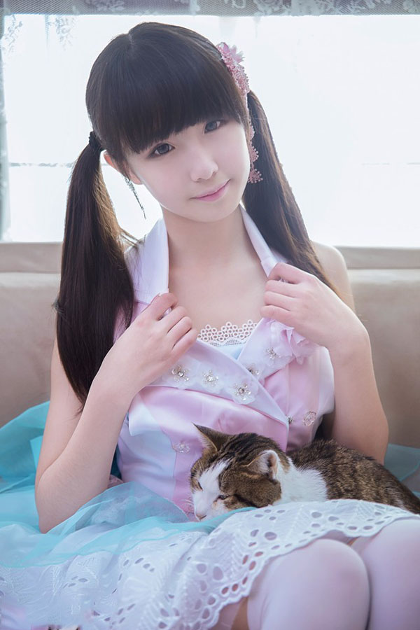 清纯少女流淌在心间的甜蜜