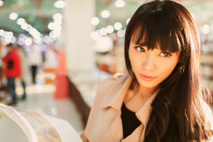 清纯美女luna阳光时间