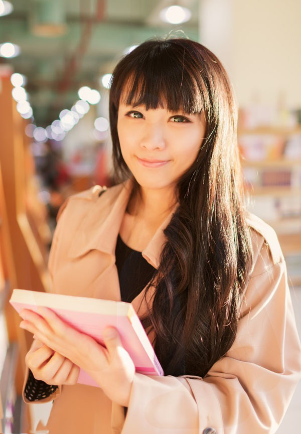 清纯美女luna阳光时间