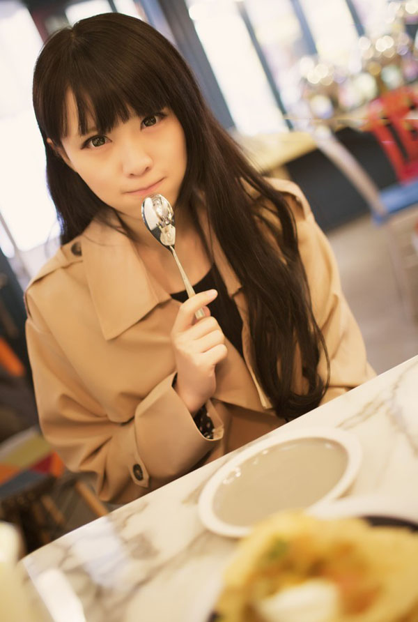 清纯美女luna阳光时间