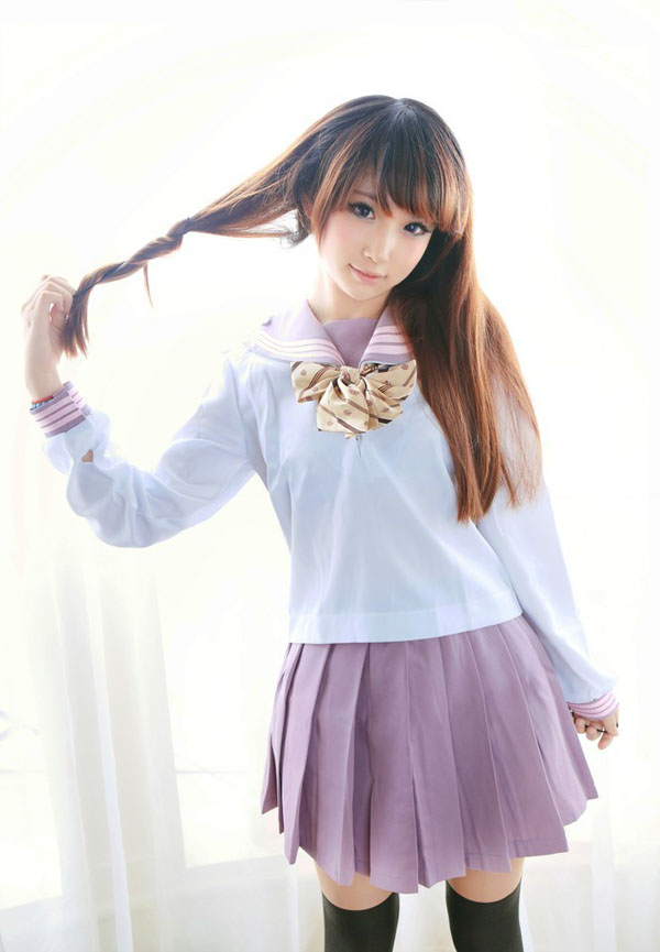 制服MM动人学生装