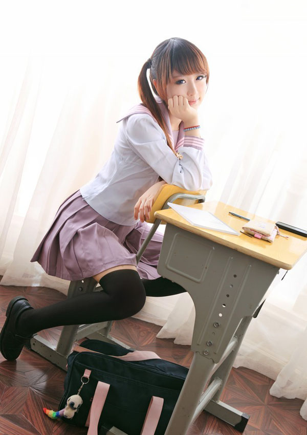 制服MM动人学生装