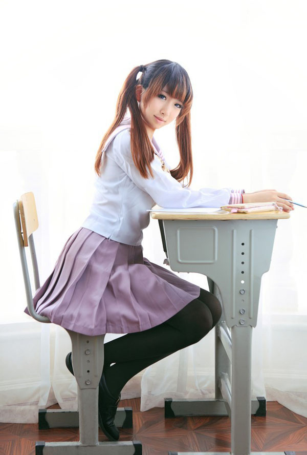 制服MM动人学生装