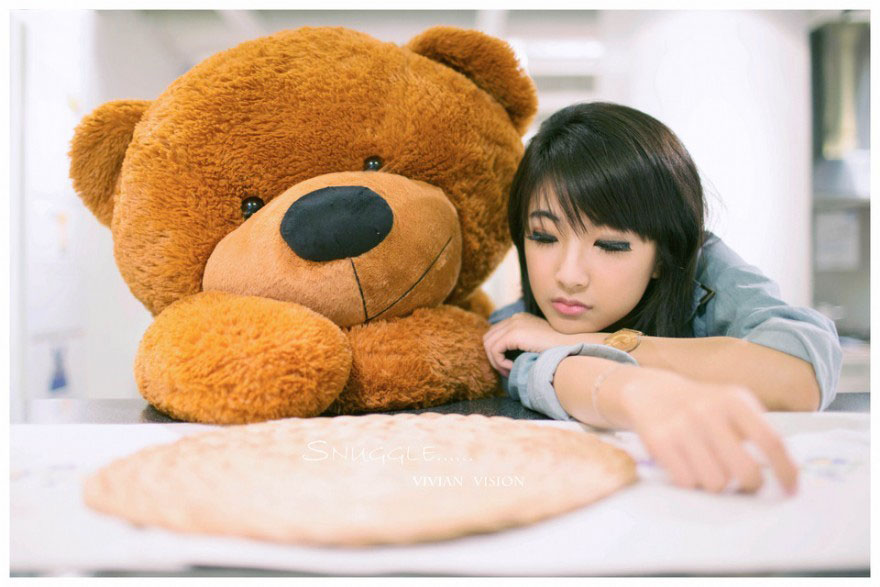 小熊和小萝莉的夏日午后