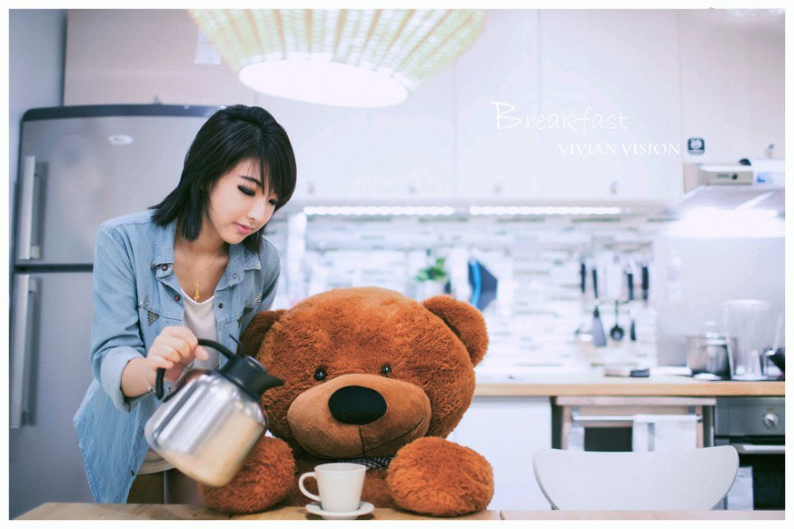 小熊和小萝莉的夏日午后