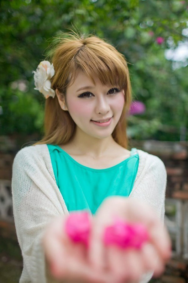 小清新美妞的悠闲生活