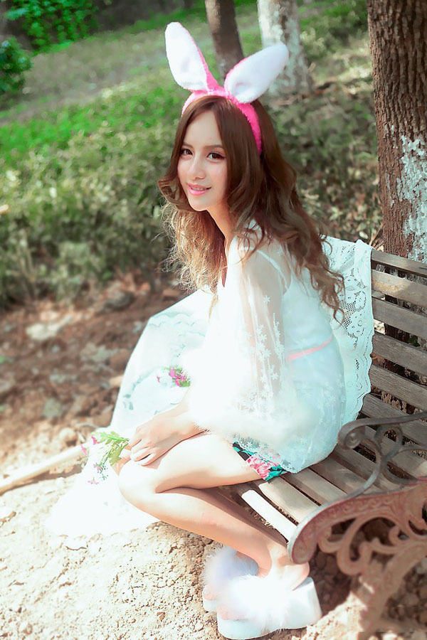 兔女郎恍如夏日微风