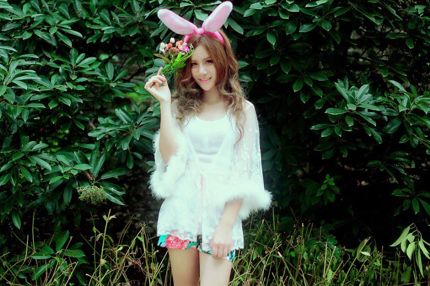 兔女郎恍如夏日微风