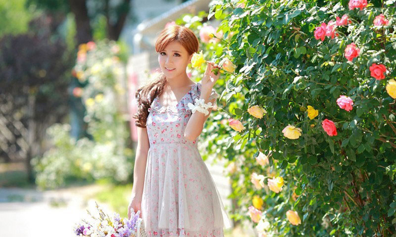 花仙子美艳降临