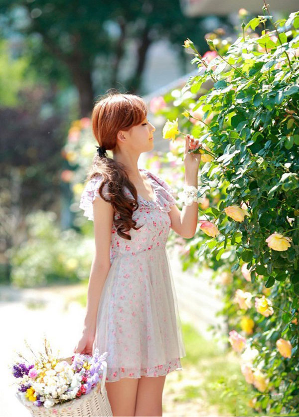 花仙子美艳降临