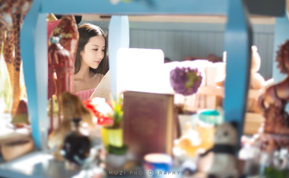 清纯小妮子木易雪雪甜美笑容写真