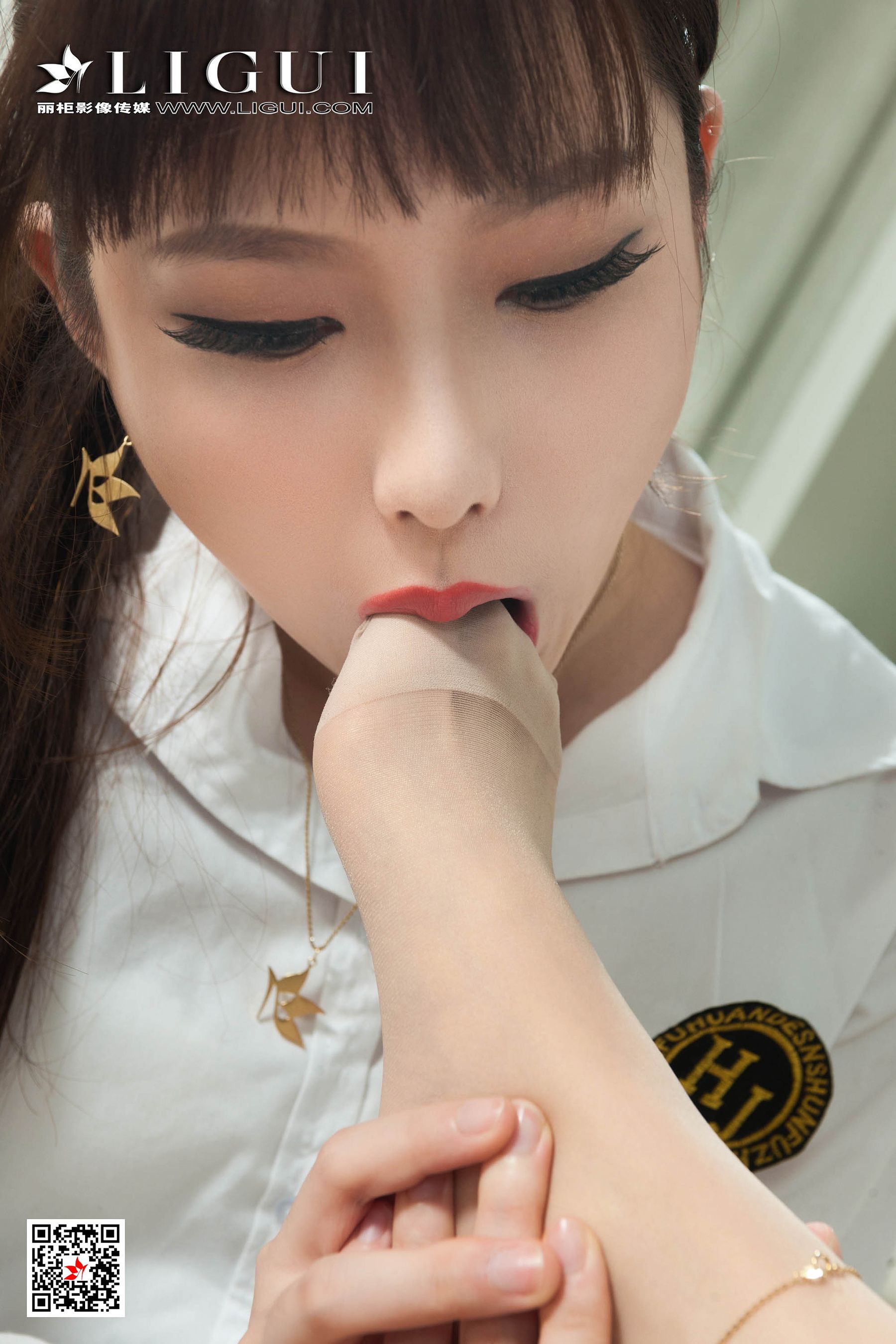 Model 阳阳&amp;洋洋《姐妹花丝足诱惑》 [丽柜Ligui] 写真集