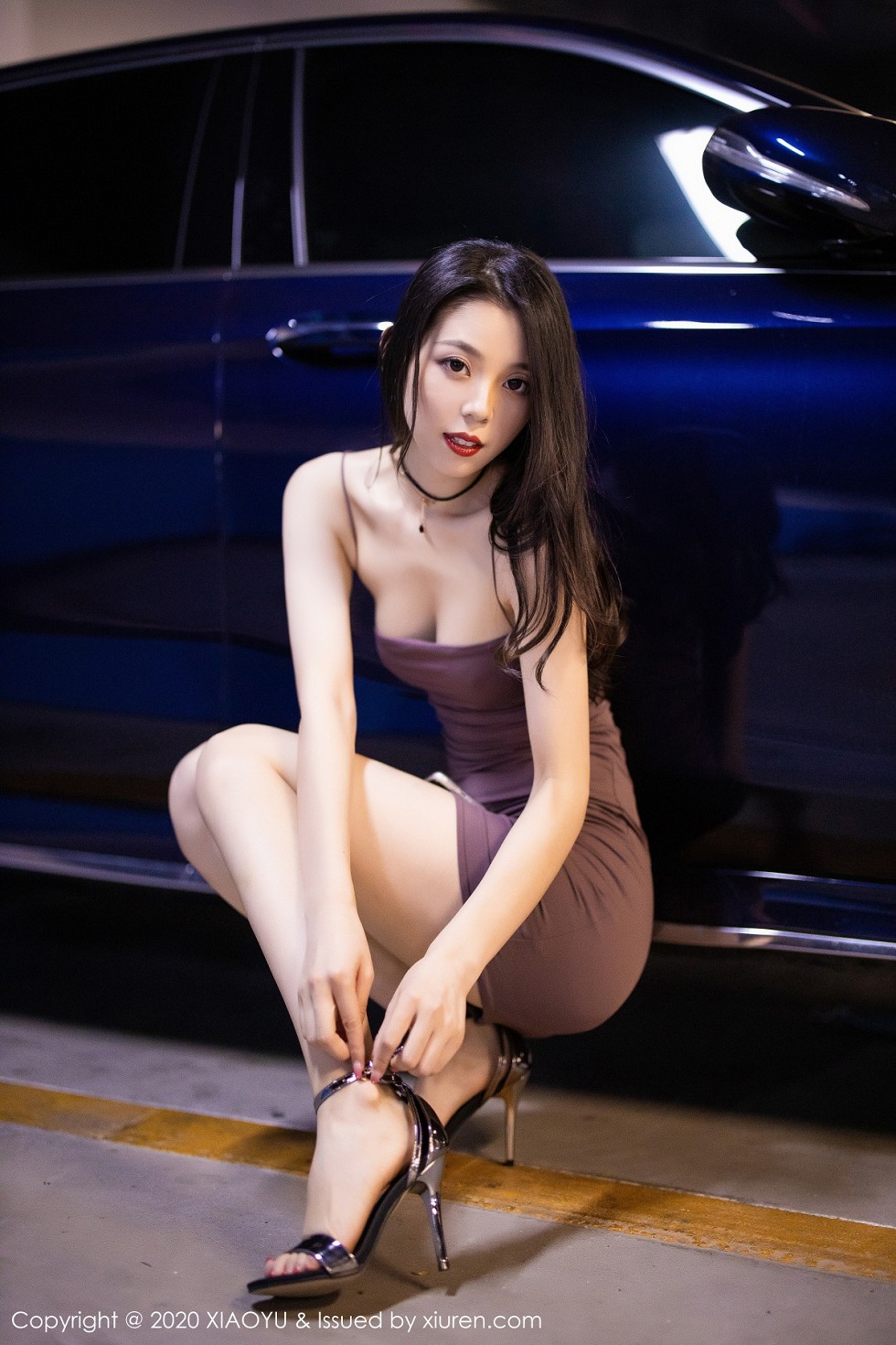 [XiaoYu画语界]Vol.341_嫩模言沫私房床上吊带裙配性感内裤秀完美身材诱惑写真120P